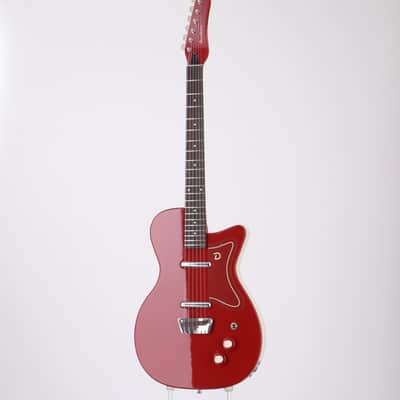 Dolphin Head 6 Pegs [SN 024865]  Danelectro 56 Single Cutaway Guitar Red Danelectro [2.74kg] [01/24] image 2