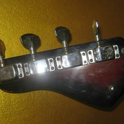 Schafer/TeiscoSchafer/Teisco Vintage Starburst Bass RARE Vintage Starburst Bass RARE image 6
