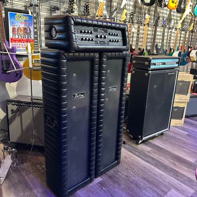 Vintage Kustom Tuk n' Roll PA 150 Head & Matching Speaker Towers image 1