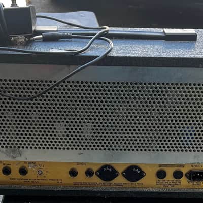 Marshall JCM 800 Lead Series Model 2205 2-Channel 50-Watt Head 1982 - 1989 - Black image 2