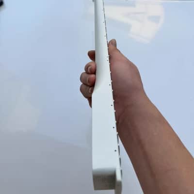 TL Matte White Electric Guitar Neck, 22-Frets image 3