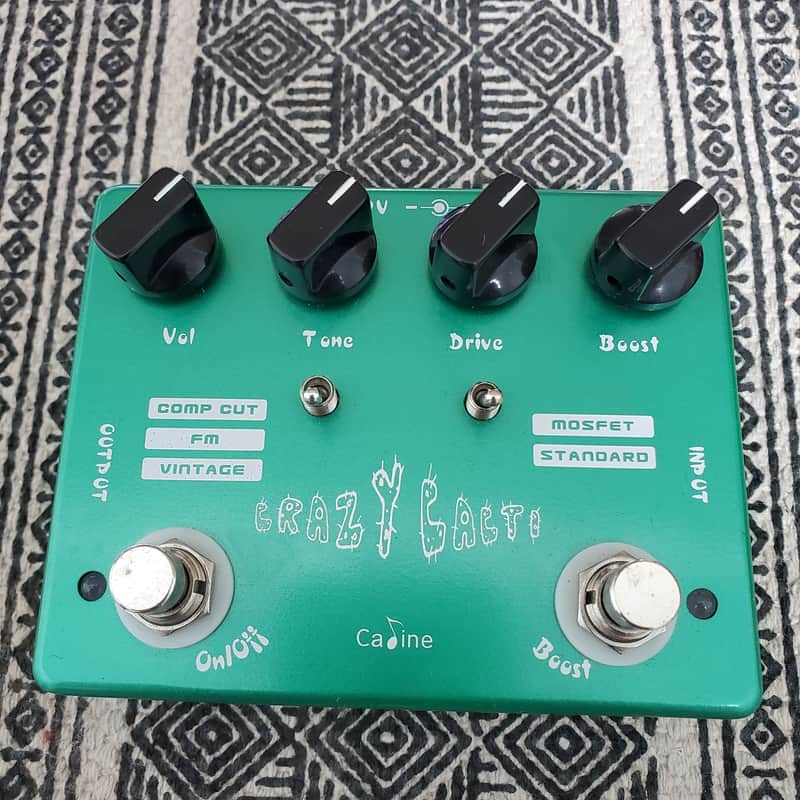 Caline CP-20 Crazy Cacti Overdrive Boost | Dual Footswitch image 1