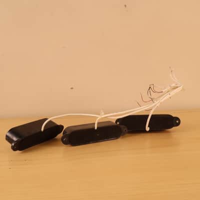 70’s Bill Lawrence L-250 Rail Strat Guitar Pickup Black Set HOLY GRAIL image 6
