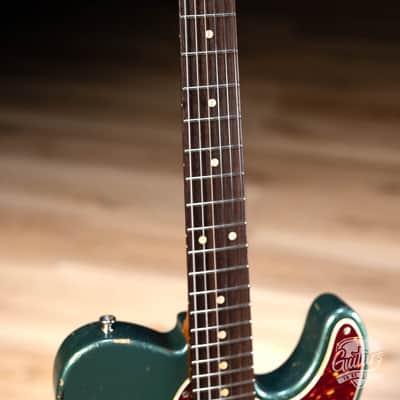 Shabat Lion Special Alder Body w/ Wraptail & Imperials–British Racing Green/3TSB image 4