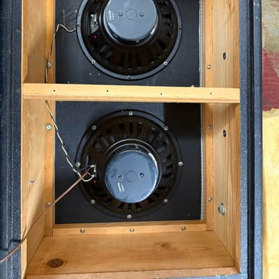 1964 Fender Bassman 6G6-B Tuxedo  Non-Rectifier Tube Amp With Piggyback Cabinet image 23