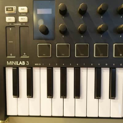 Arturia MiniLab 3 Keyboard Controller Black - Used image 3