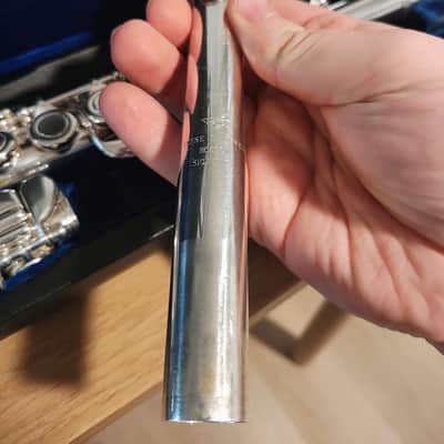 Powell Sonaré PS-601 Flute | Sterling Silver w/ 9k Aurumite Gold Lip Plate | Offset G | Just Serviced image 3