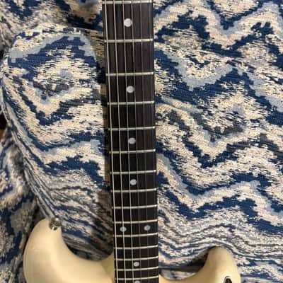 1983 Squier ST-72 JV Stratocaster Olympic White image 3