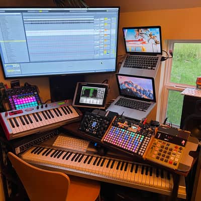 Custom CalefNoise Adjustable Synth Synthesizer Stand image 1