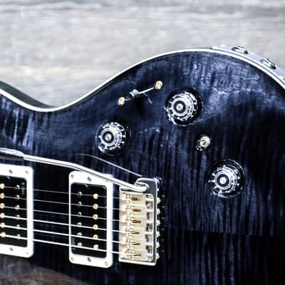 PRS Custom 24 Piezo Gray Black DMO Pickups Gen III Piezo Electric Guitar w/Case image 7