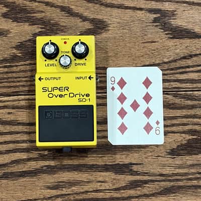 Boss SD-1 Super OverDrive 1997 - Present - Yellow image 1