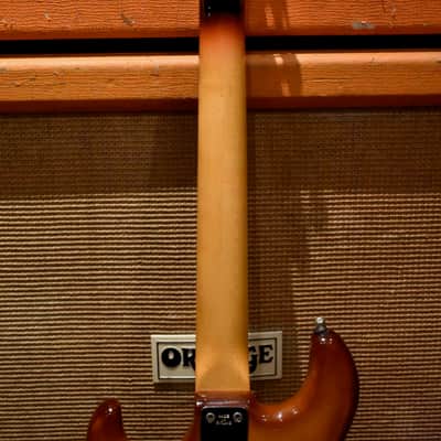 Vintage 1960s Wilson Watkins Rapier 22 Original WEM Sunburst Electric Guitar image 8