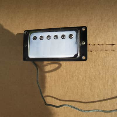 Vintage Gibson Patent Sticker T Top Humbucker Pickup With Original Cover & Ring image 1