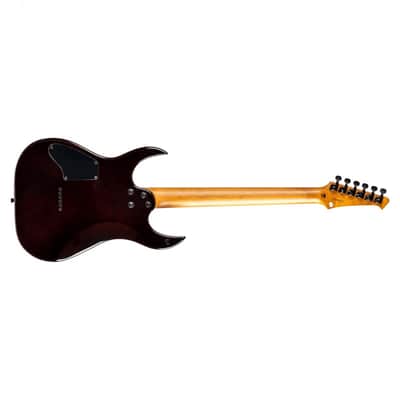 Spira S-450 TGR 450 Series Double Cutaway Roasted Poplar Flamed Maple Top Canadian Roasted Maple Neck 6-String Electric Guitar image 7