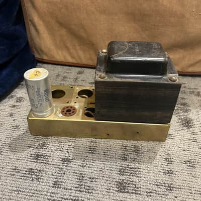 Military Signal Corps large power transformer supply PP-491( )/VRC-2 tube amp image 4