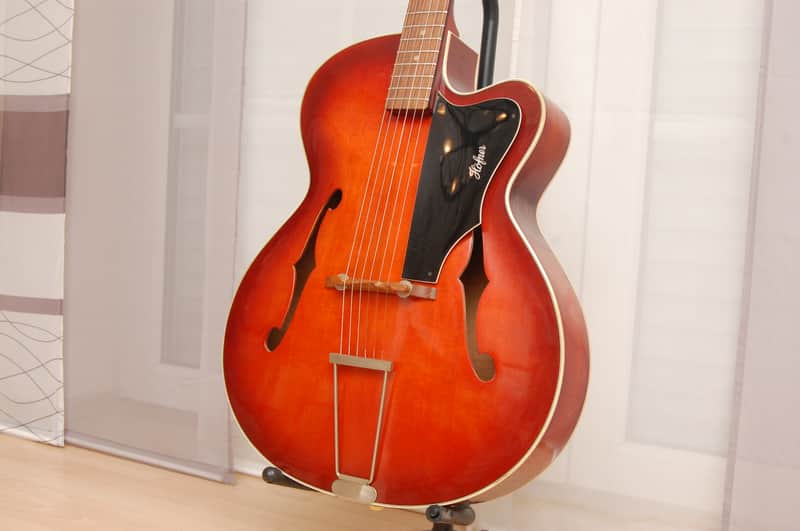 Höfner 457/S (special version) – 1969 German Vintage Archtop Jazz Guitar / Gitarre image 1