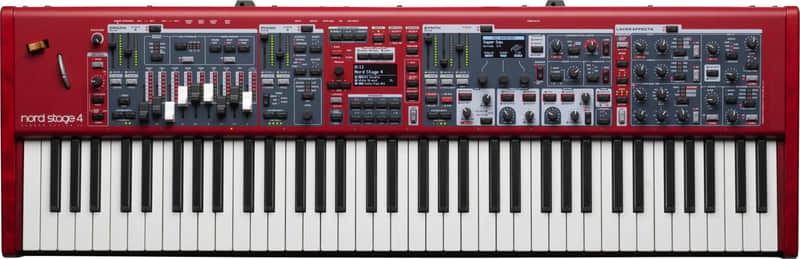 Nord Stage 4 73-Key Digital Piano, Red image 1