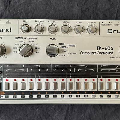 Roland TR-606 Drumatix 1980s - Silver image 1
