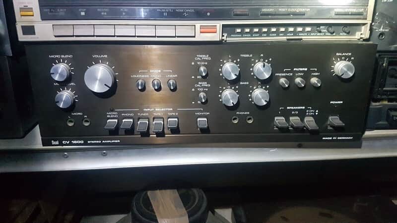 80's DUAL CV 1600 STEREO AMPLIFIER image 1