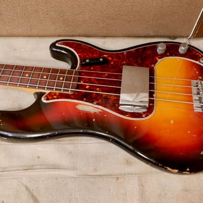 Fender Precision Bass 1961 - Sunburst image 14