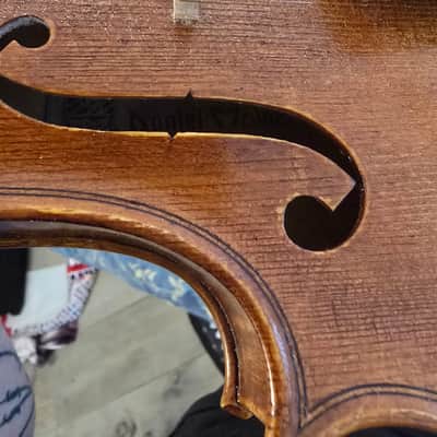 Beautiful One Piece Back Daniel Moinel 4/4 1948 Professional Violin, perfectly setup in Edinburgh and played in professional Orchestra, Warm Silvery big sound, incredibly easy to play. Suitable for orchestra or soloist playing. image 17