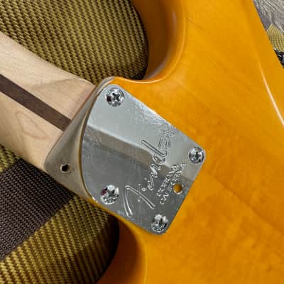 Custom-Modified Squier Stratocaster by Fender 2005 - Butterscotch satin finish image 16
