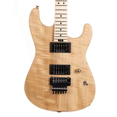 Charvel Custom Shop Flame Sassafras San Dimas Natural Oil image 1
