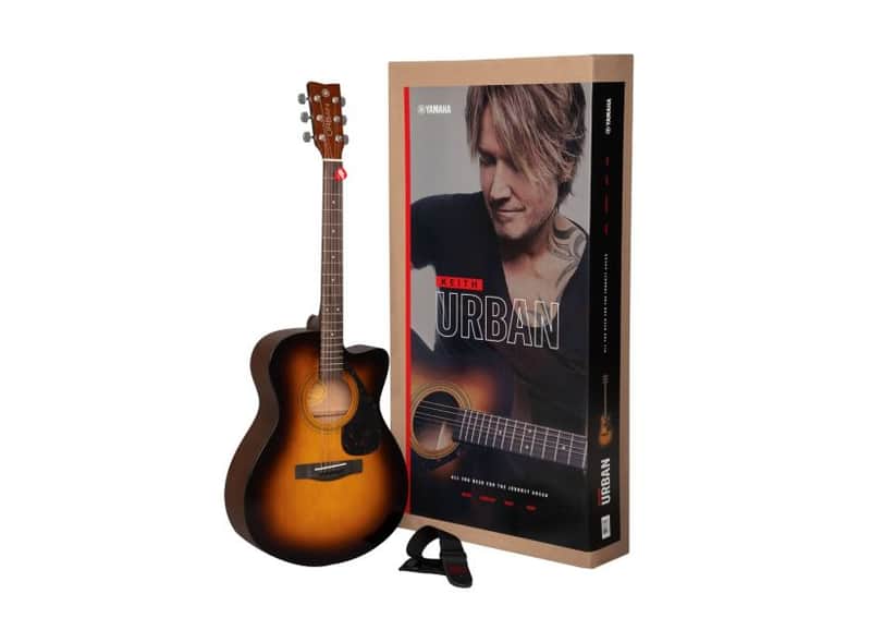 Yamaha Keith Urban Guitar Package w/Lessons - KUA100TBS image 1