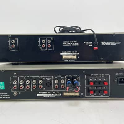 Akai EA-G80 Graphic Equalizer + AM-U04 Amplifier Set image 10