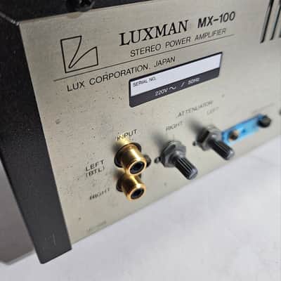 Luxman MX-100 Power Amp 150wpc🔊 1980s Bild 6