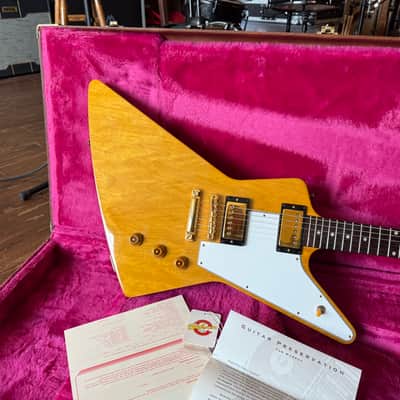 Gibson Prototype Custom Shop Korina Explorer 1993 - Natural image 2