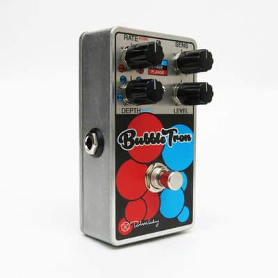 Keeley Bubbletron Flanger/Phaser/Filter - Silver/Blue/Red image 1