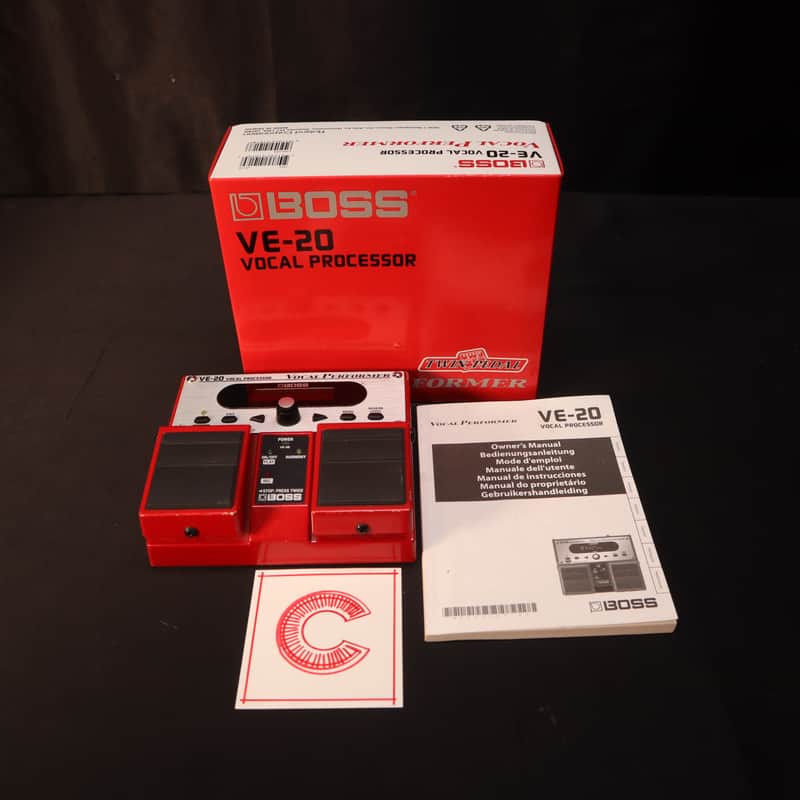 【動作品】 BOSS VE-20 Vocal Processor 箱つき Boss VE-20 Vocal Performer | Reverb Canada