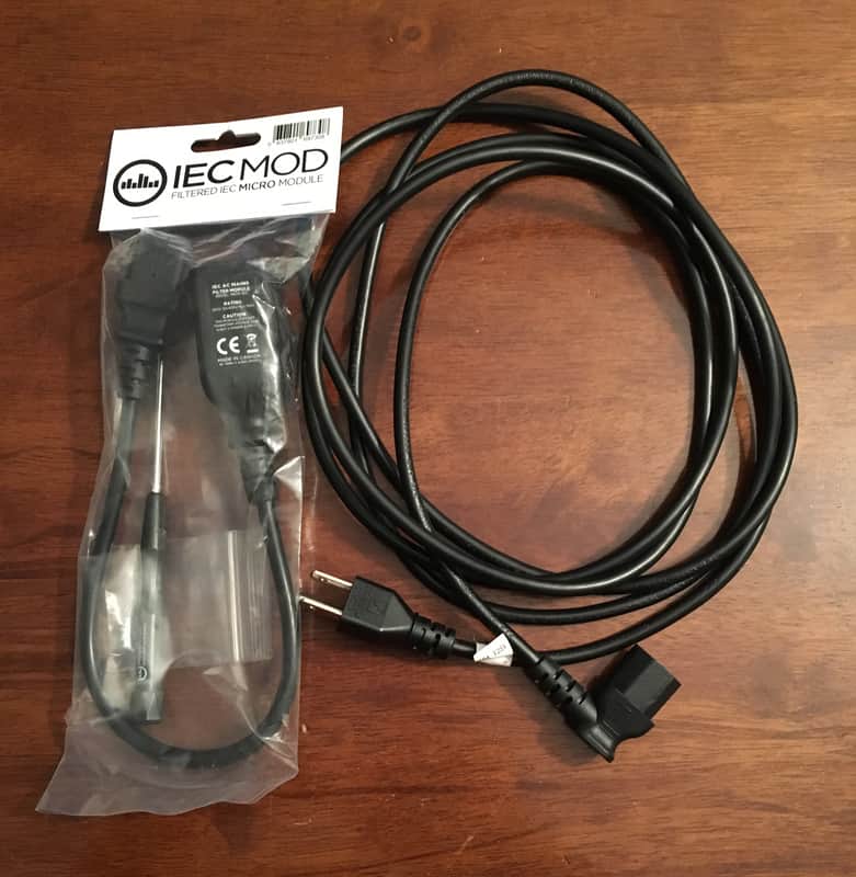 Temple Audio Design IEC AC Mains Micro Module (MOD-IEC) 2015 Black image 1