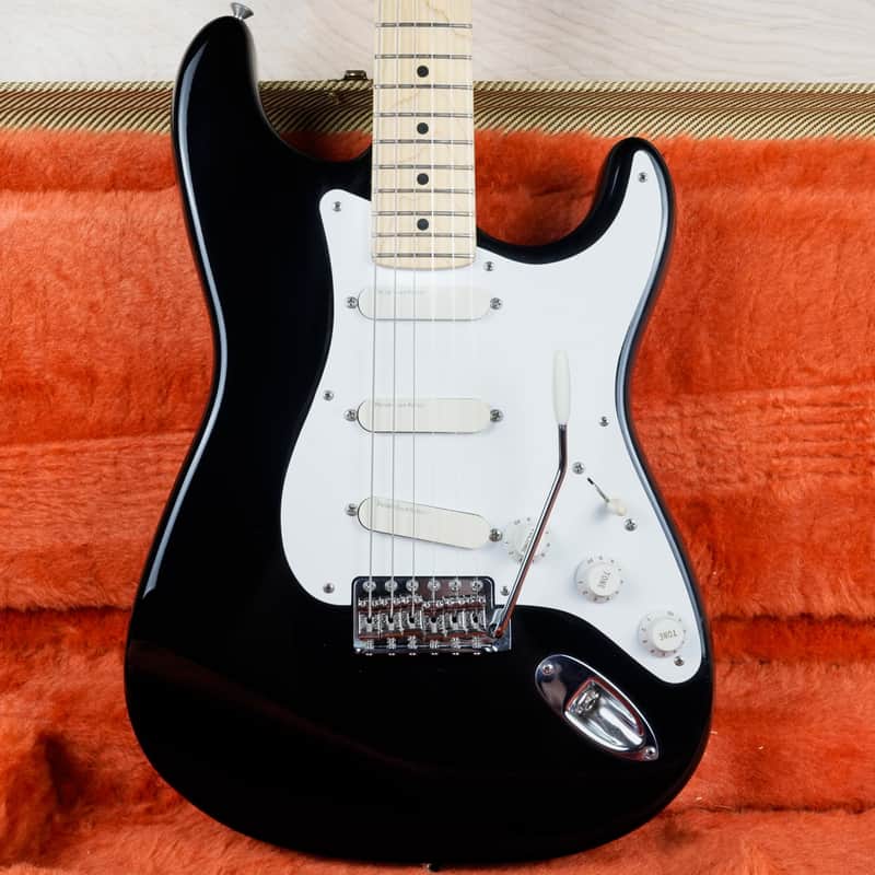 Fender Eric Clapton Artist Series Signature Stratocaster 1996 Black USA w/ OHSC image 1