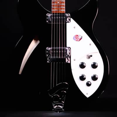 Rickenbacker 330 Double Cutaway Electric, JetGlo image 1