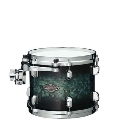 Tama MBST10A-MSL Starclassic Performer Rack Tom 10 - Molten Steel Blue Burst image 5
