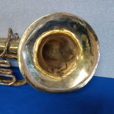 Vintage Late 60s-Early 70s Getzen KB Series Baritone Horn 11" Bell Made in USA image 2