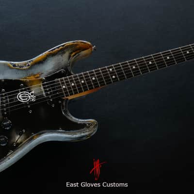 Fender Stratocaster Witch’s Bone Ash Finish Heavy Aged Relic by East Gloves Customs image 9