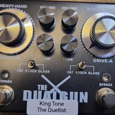 Demonfx Dual Gun 2 Channel Blues/Rock Overdrive - Based on King Tone The Duellist image 1