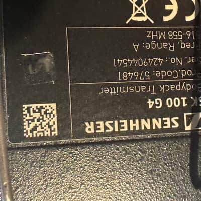 Sennheiser Ew 100 g4 2018 - Black image 5