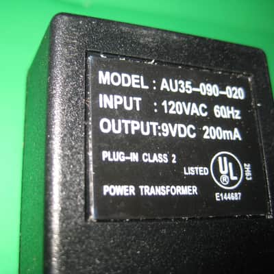 Aria Power Supply AC Adaptor 9V 200mA DC Model AU35-090-020 image 4