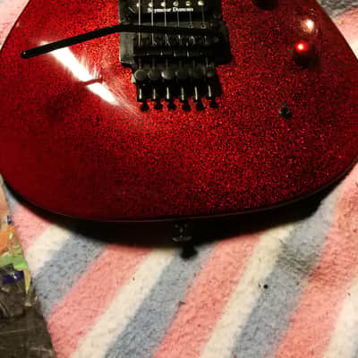 Kramer nightswan 1988-1989 red sparkle image 3