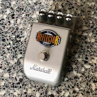 Marshall RF-1 Reflector Reverb Pedal 2010s - Silver image 1