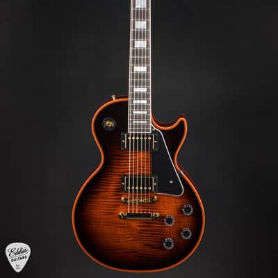 Gibson Custom Shop Made 2 Measure Les Paul Custom Figured Orange Widow 10.0 #CS600375 image 3