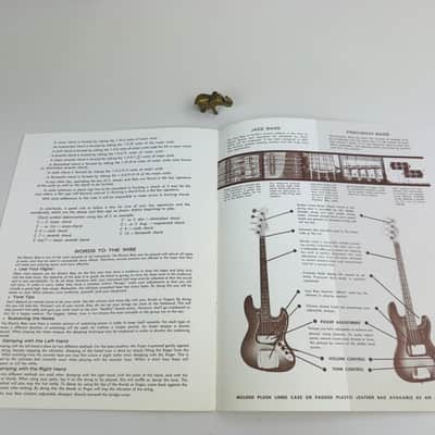 Fender Electric Basses Instruction Manual 1961 image 5