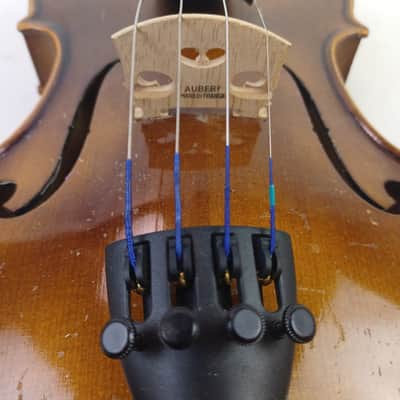 Karl Knilling 1799 4/4 Mittenwald Germany Violin Vintage 50s-60s +Aubert Bridge image 8