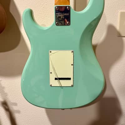 Tagima “TW” TG 540 SG-DF/MG Electric Guitar - Surf Green Brand New image 5