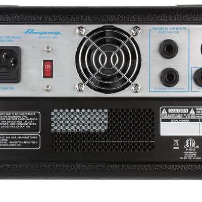 Ampeg MICRO-VR Bass Amplifier Head (200 Watts), Open Box (Like New) image 6