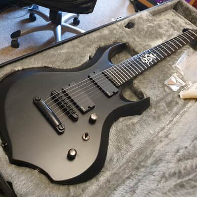 NEW ESP Forest F-STD 7 String Sanskrit EMG Satin Black MIJ Japan FRX image 6